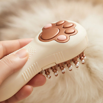 Pet Steam Grooming Brush for Matted Fur